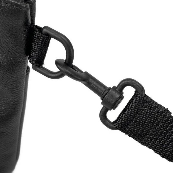 Auth BALENCIAGA - 673169 Black Leather Shoulder Bag - Picture 8 of 13